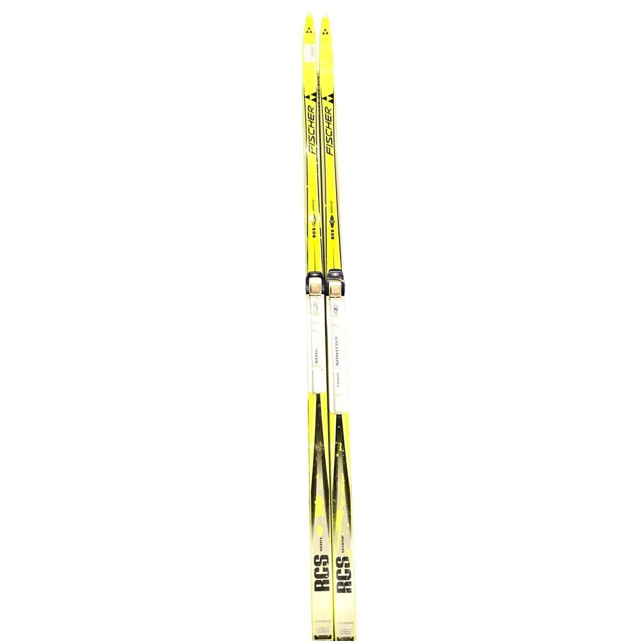 Used Fischer RCS UNIVERSAL 172 cm Men's Cross Country Ski Combo