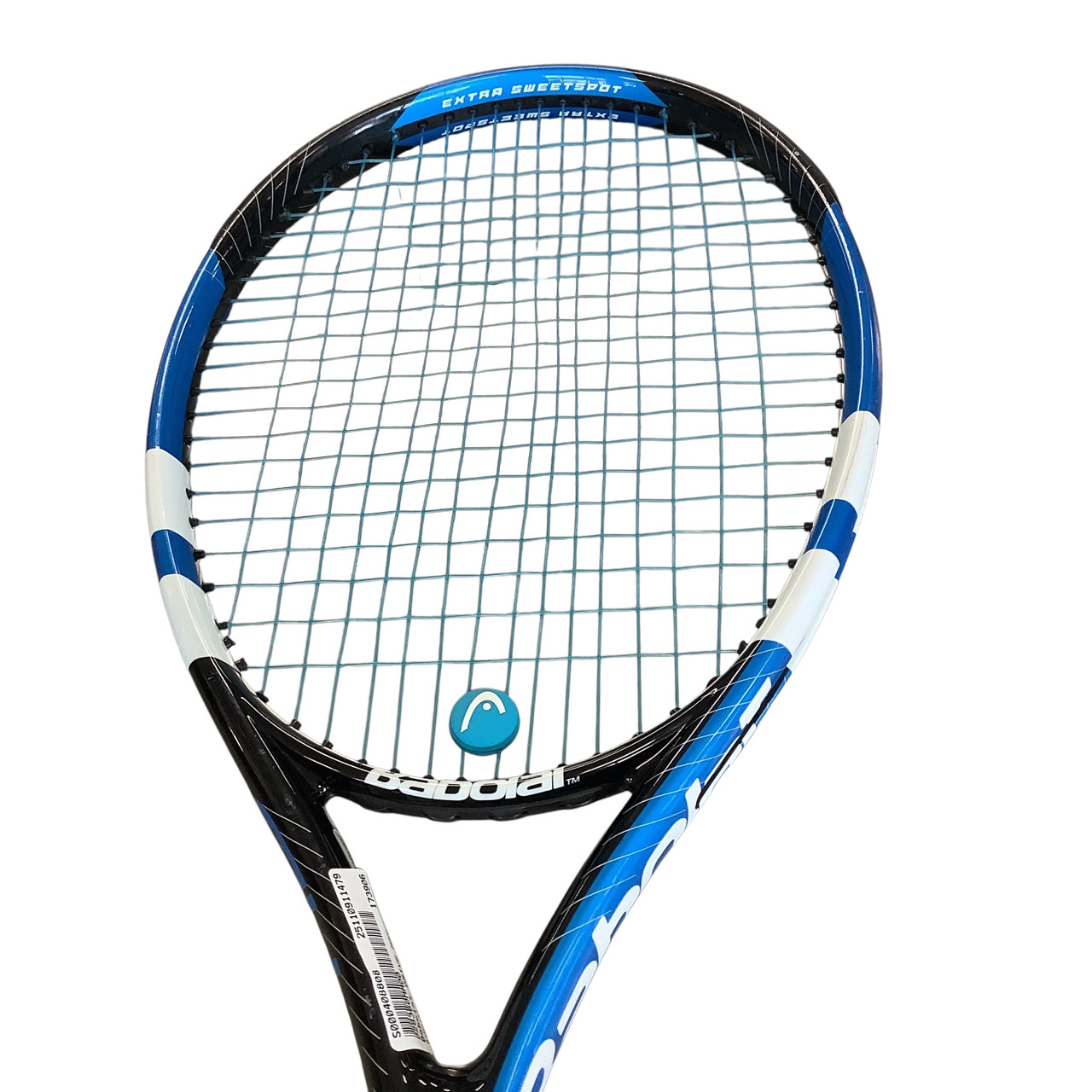 Used Babolat DRIVE MAX 110 Adult Tennis Racquet Royal Blue 4 3/8