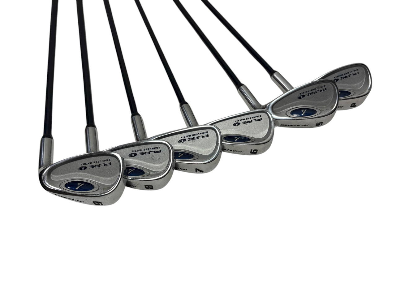 レディースゴルフフルセット☆PRO KENNEX Used Pro Kennex PURE 1 Womens Golf Iron Set RH 6I-SW