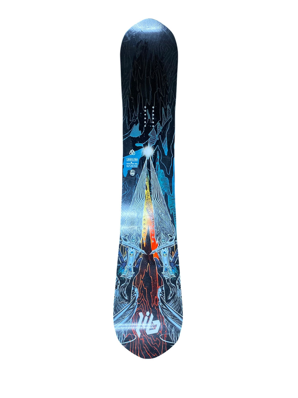 Used Lib Tech T. RICE PRO 164.5 Mens Snowboard Only Black 164 cm