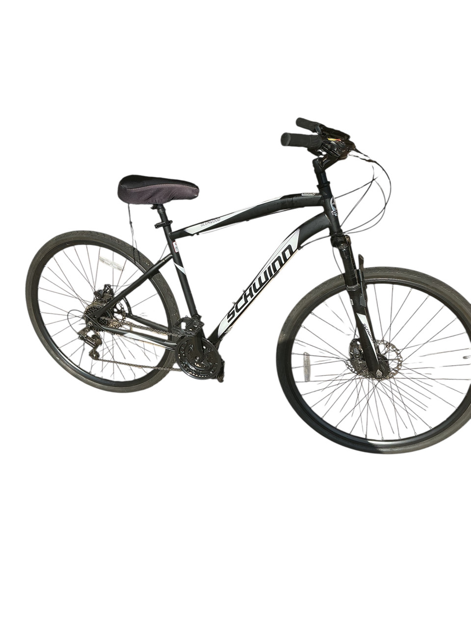 Used Schwinn GLENWOOD Hybrid/City Bike Mens Black 56-58cm - LG Frame