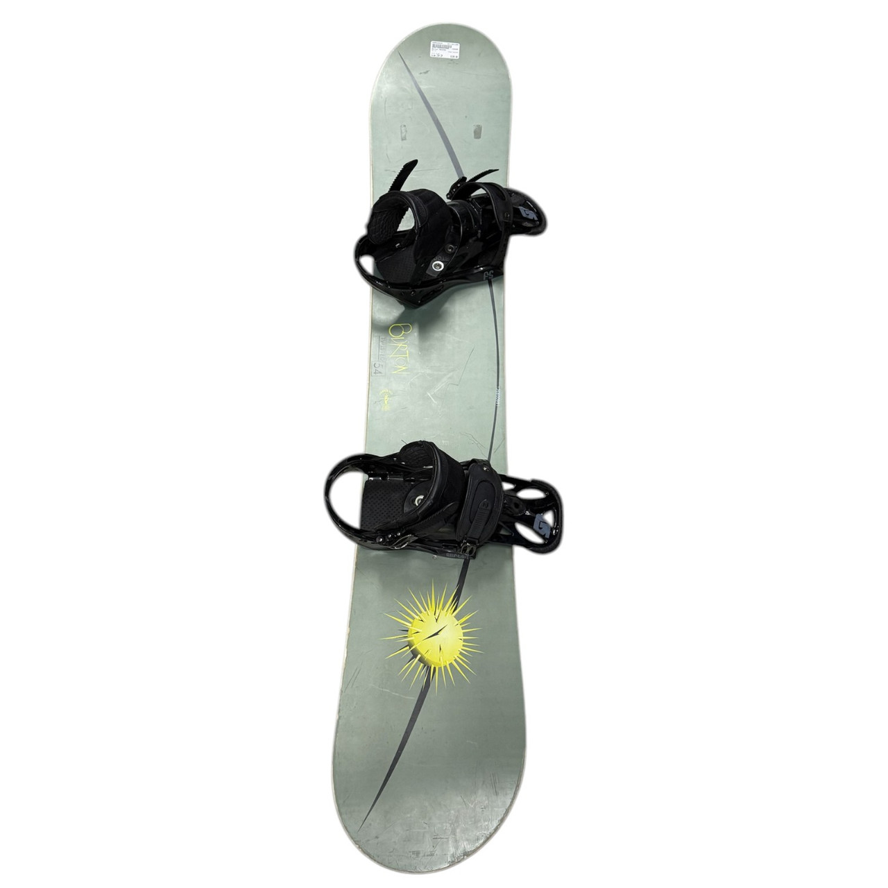 Used Burton TWISTED Mens Board/Bindings Green 154 cm