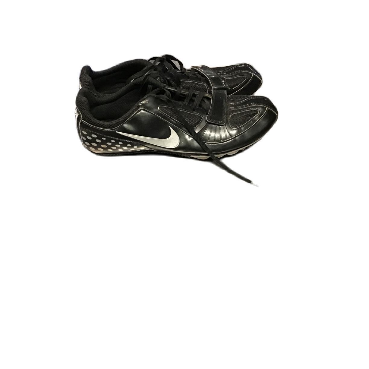 Used Nike 383822-002 Track & Field Cleats Adult Black Senior 