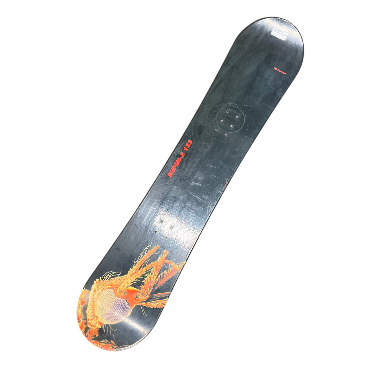 Used Lamar SUPER-X 132 Boys Snowboard Only Black 132 cm