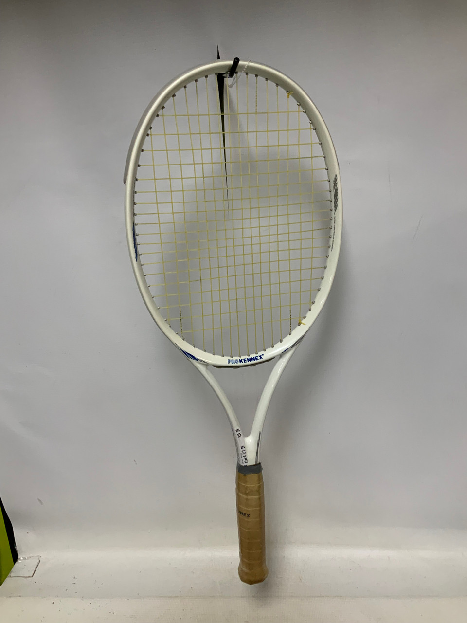 Used Pro Kennex CERAMIC PROPHECY Adult Tennis Racquet White 4 1/2