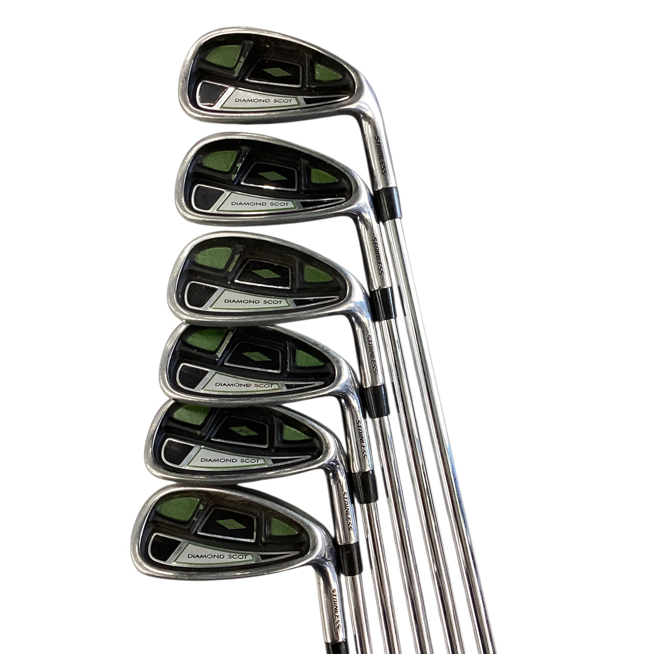 Used Tommy Armour DIAMOND SCOT Mens Iron Set RH 5I-PW