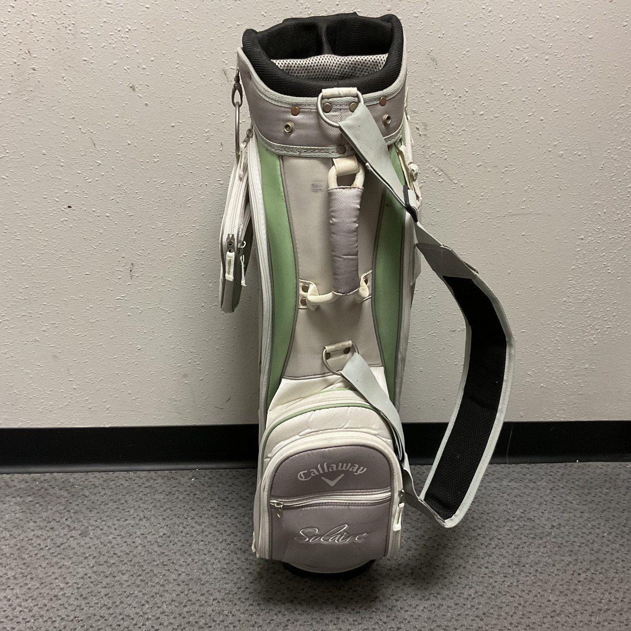 Used Callaway SOLAIRE Womens Cart Bag White