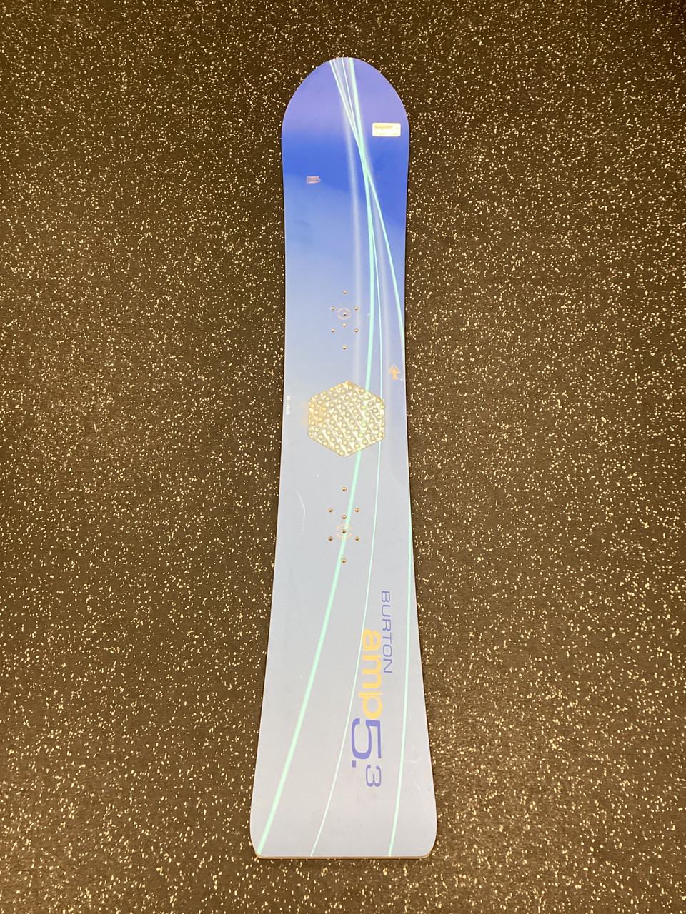 Burton amp 5.3 スノーボード ビンディングセット Used Burton AMP 5.3 Mens Snowboard Only Royal Blue 153 cm