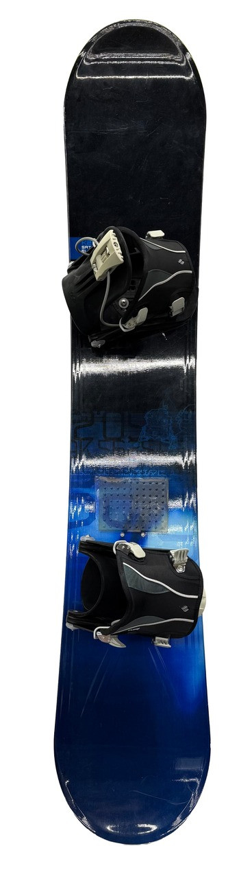 Used K2 SATELLITE Mens Board/Bindings Black And Royal Blue 160 cm