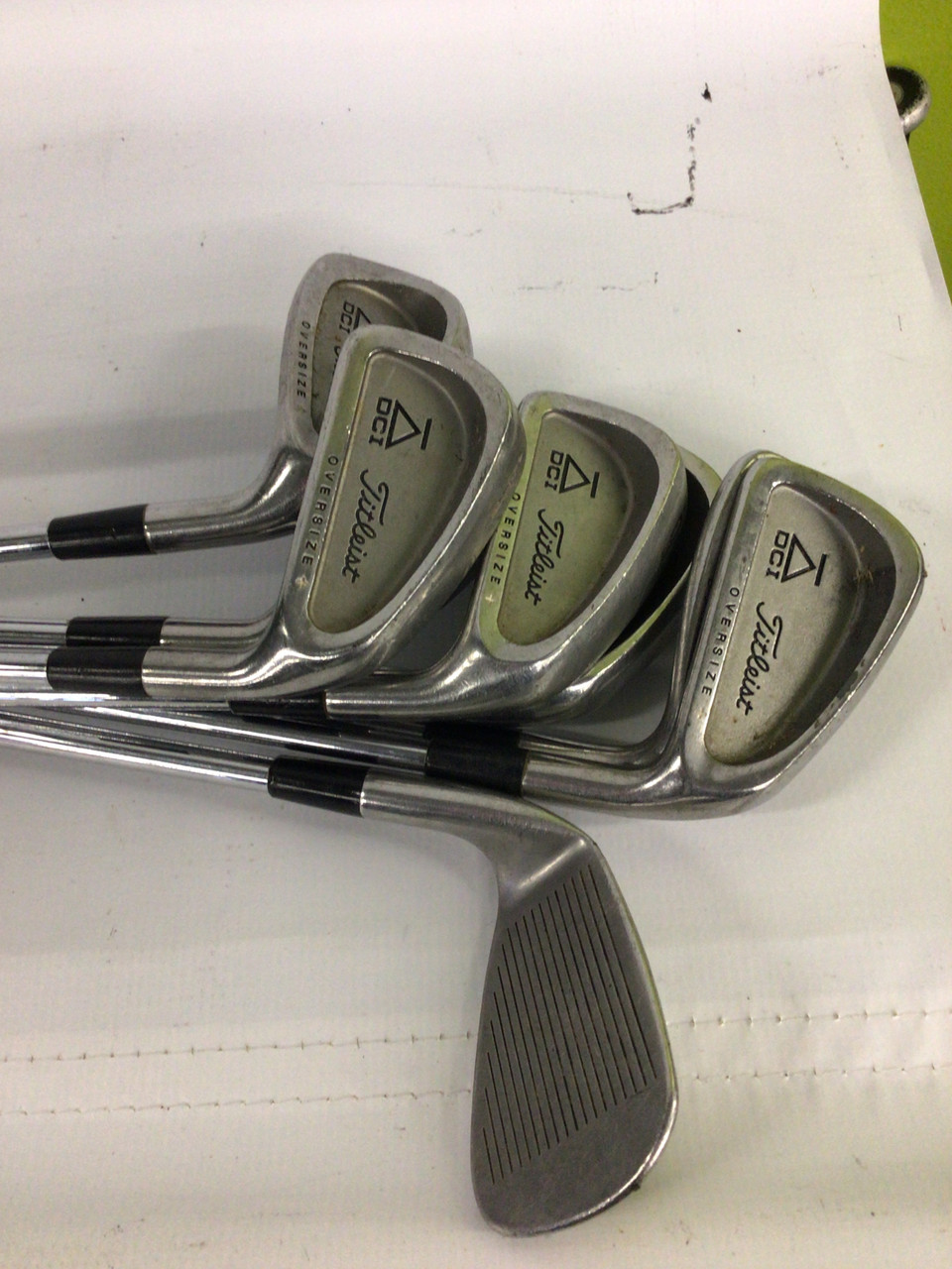 Used Titleist DCI OVERSIZE SET 3-P Mens Iron Set LH 3I-PW