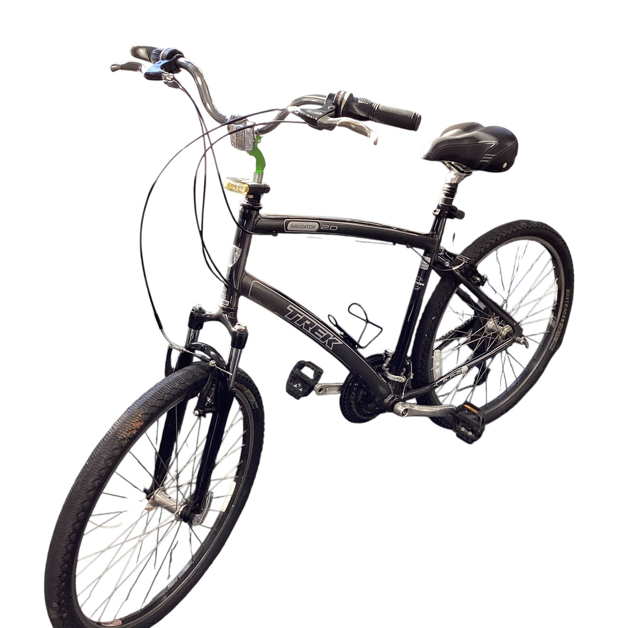 Used Trek 2.0 NAVIGATOR Mountain Bike Mens Black 53-57cm - 21-22" - XL Frame Used Trek 2.0 NAVIGATOR Mountain Bike Mens Black 53-57cm - 21-22" - XL Frame