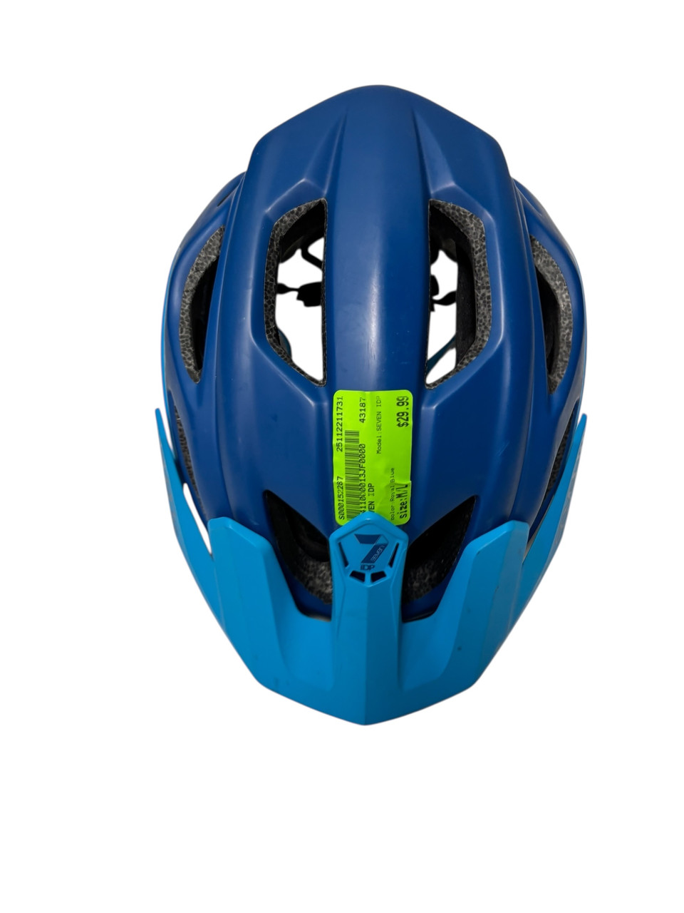 Used SEVEN IDP Bike Helmet Royal Blue M/L