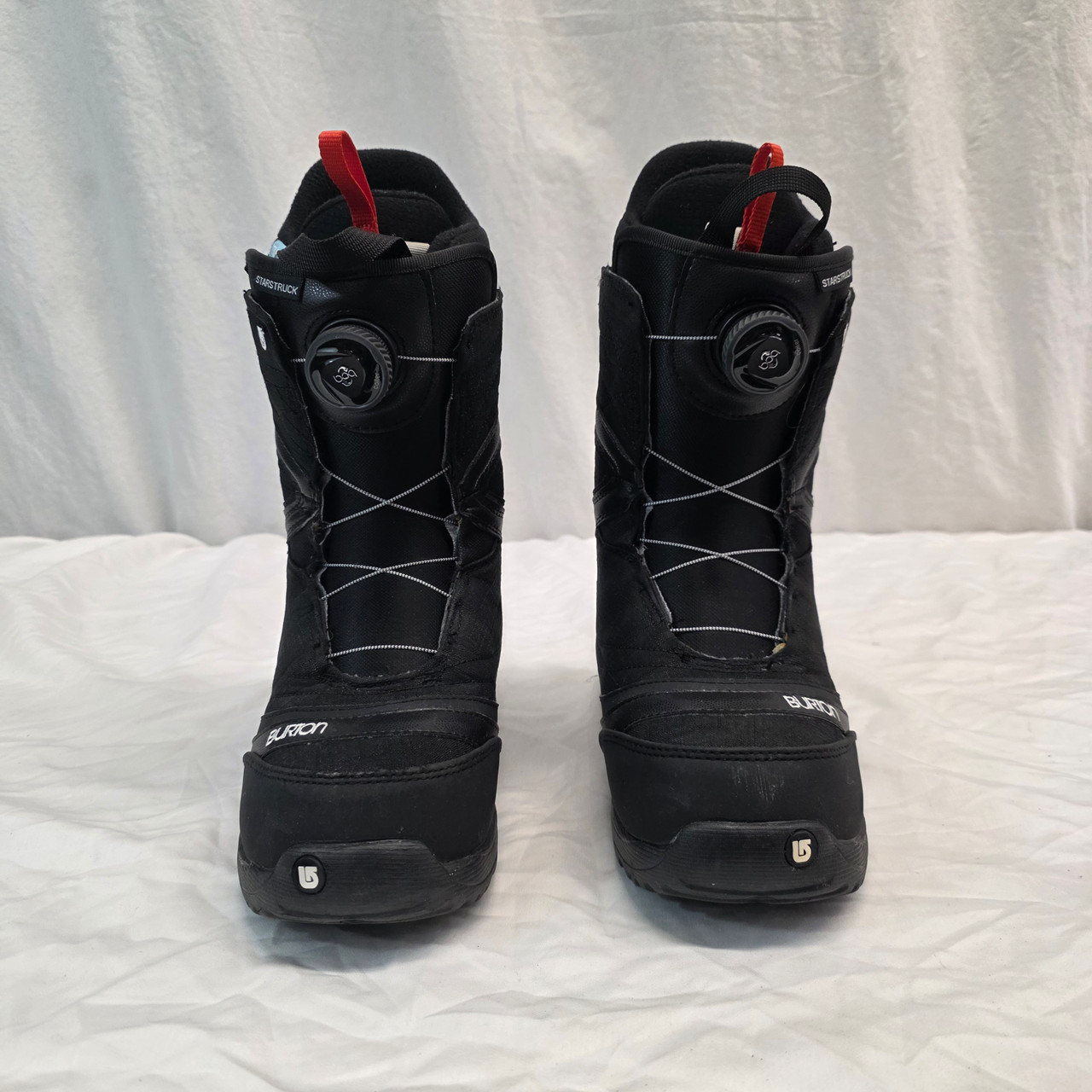 Used Burton STARSTRUCK BOA Womens Snowboard Boots Black Senior 7