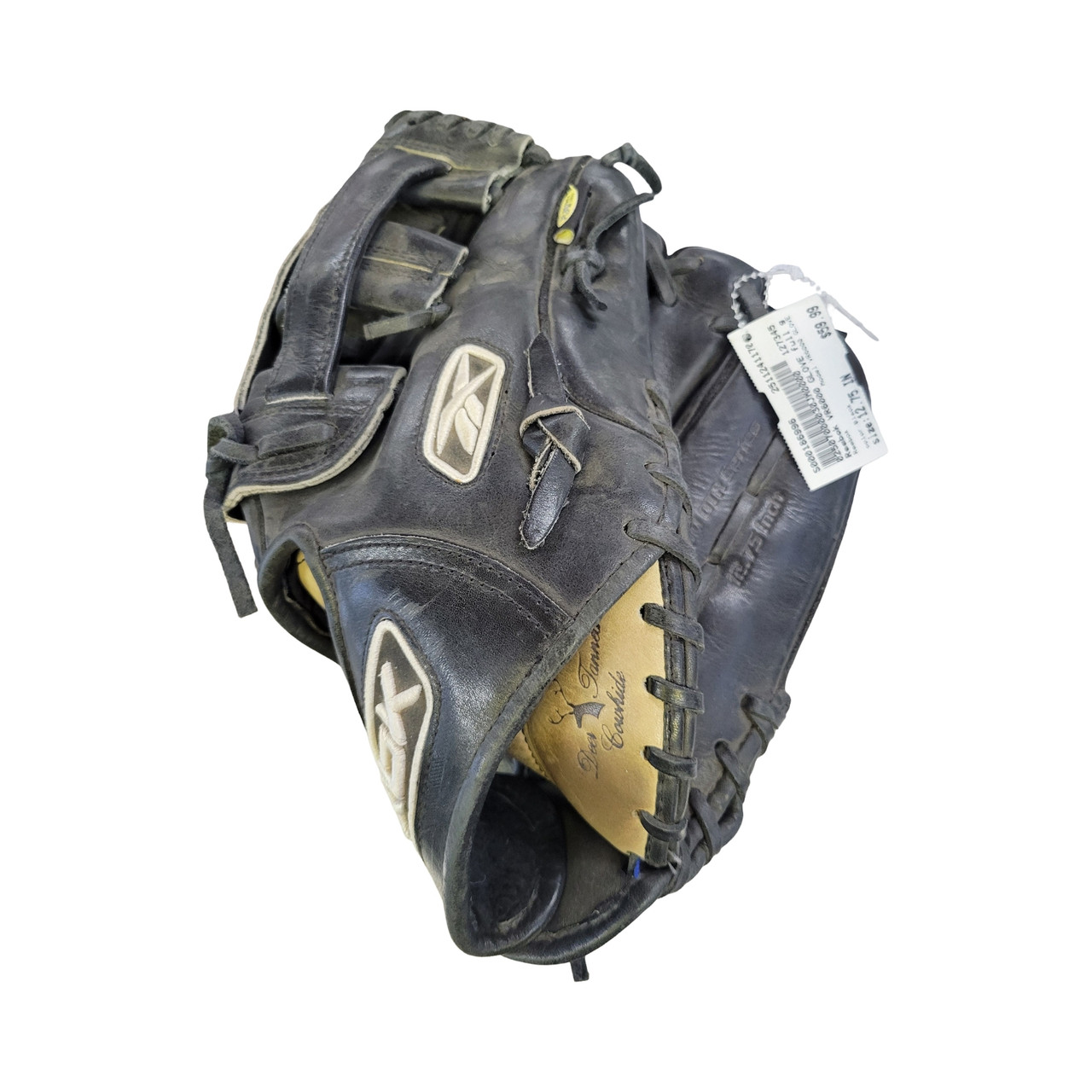 Used Reebok VR6000 GLOVE BB/SB Glove RH Throw Black 12 3/4