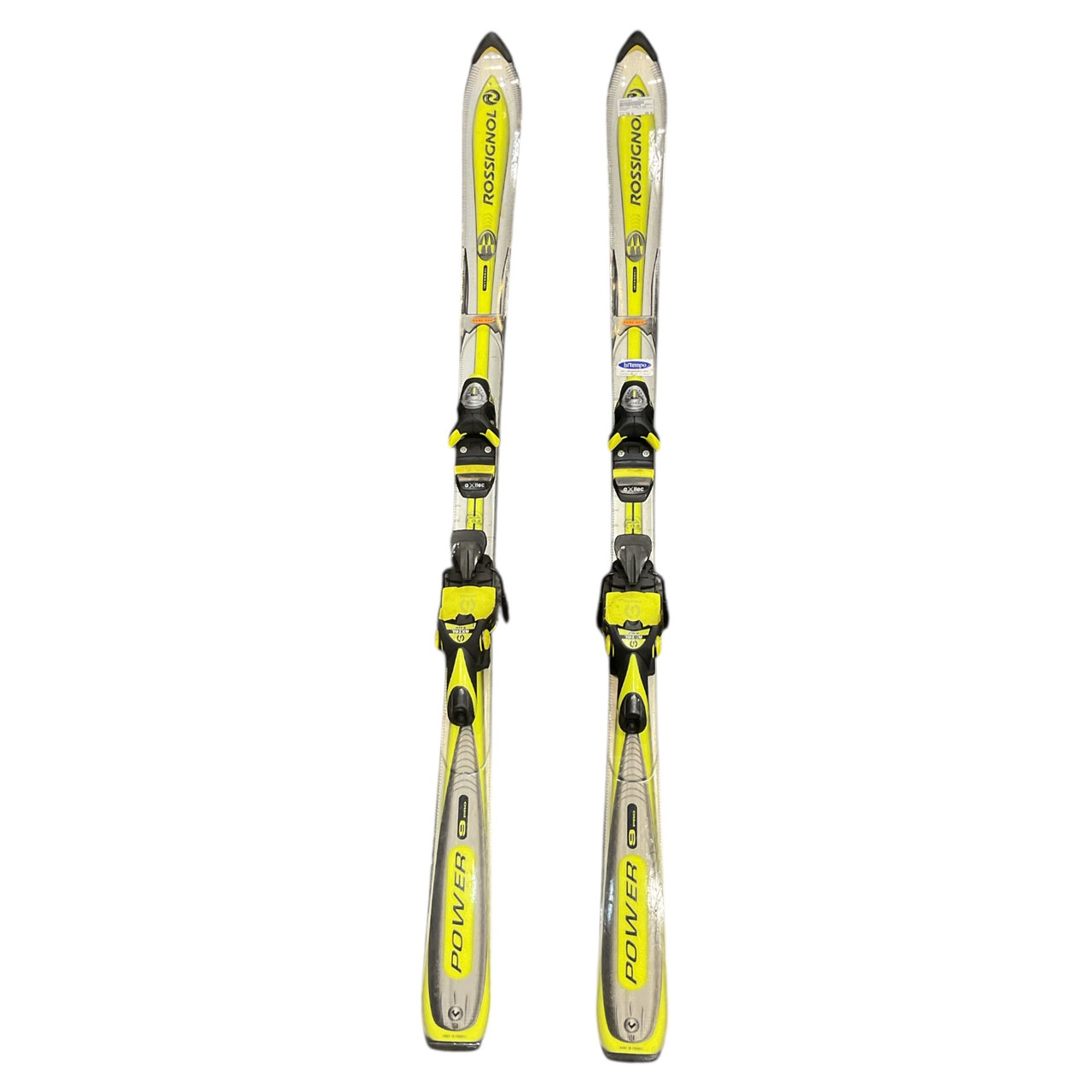 Used Rossignol POWER 9 PRO Mens DH Ski/Binding Grey 150 cm