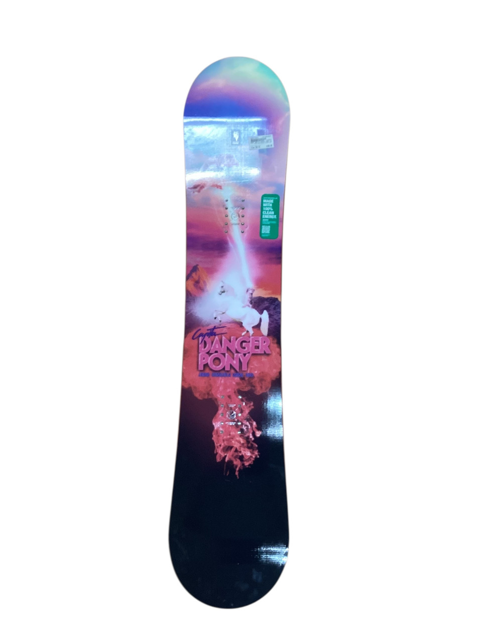 Used DECK CAPITA DANGER PONY Boys Snowboard Only Royal Blue 130 cm