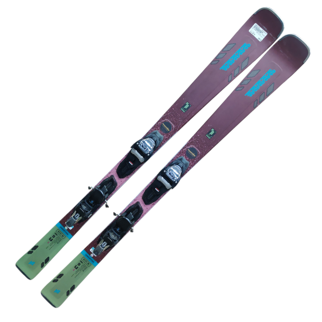 k2 disruption women's ski 75 Skis w/ Quikclik Free Bindings, 156 : Sports & Outdoors Its lightweight core K2 Disruption 76 W Alpine