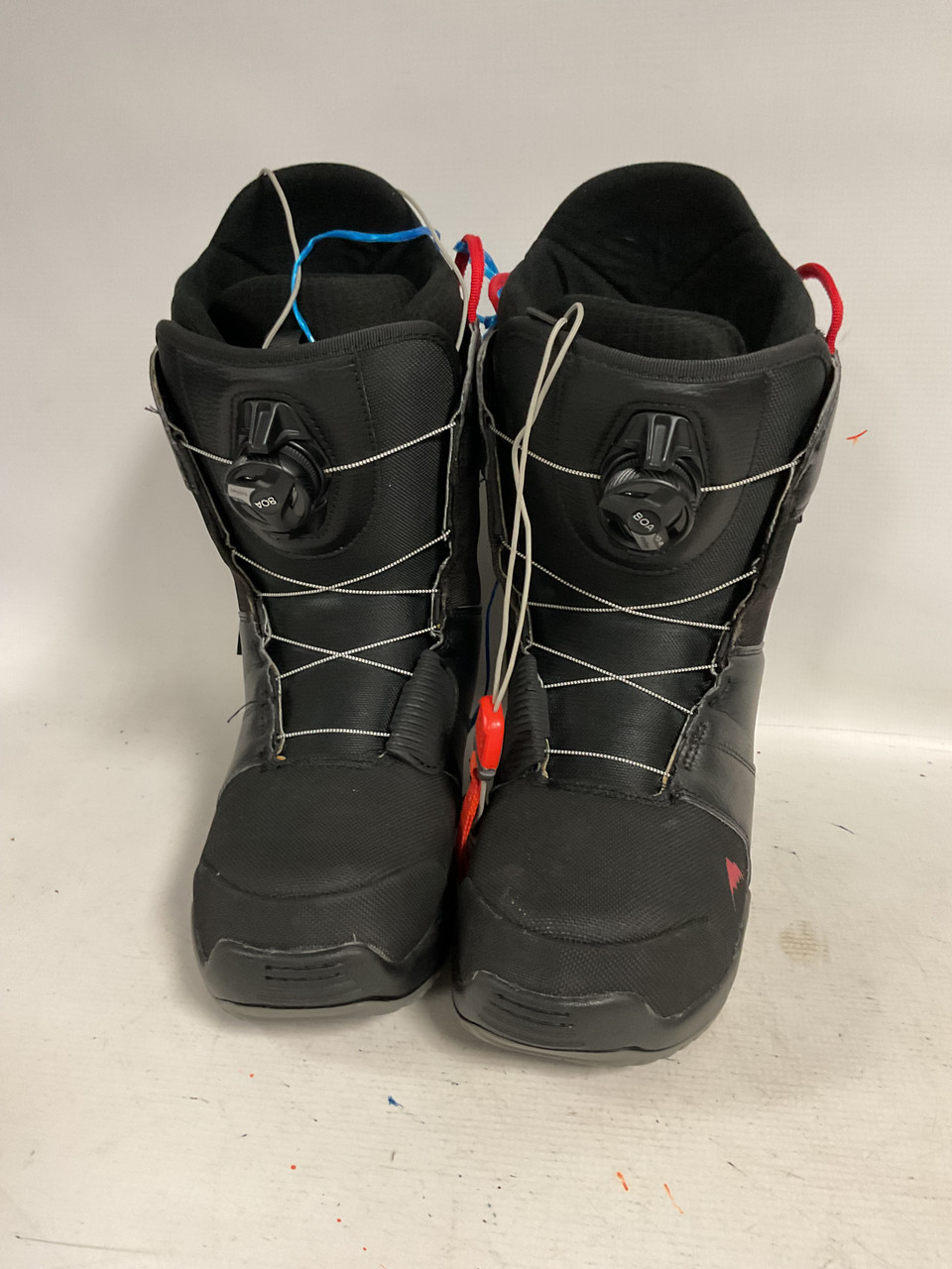 Used Burton PROGRESSION BOA Mens Snowboard Boots Black Senior 8
