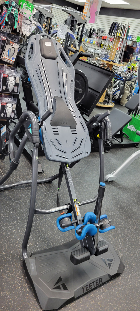 Used Teeter FITSPINE LX SERIES Inversion Table Navy Blue