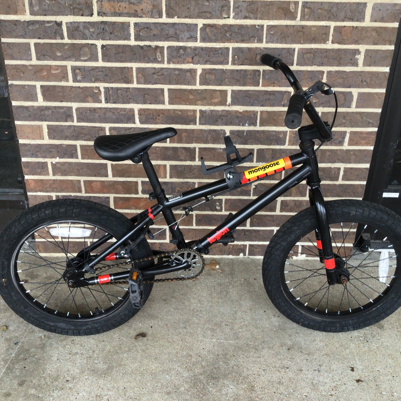 Used Mongoose LEGION L18 18 IN BMX BOYS BIKE BMX Bike Boys Black 18