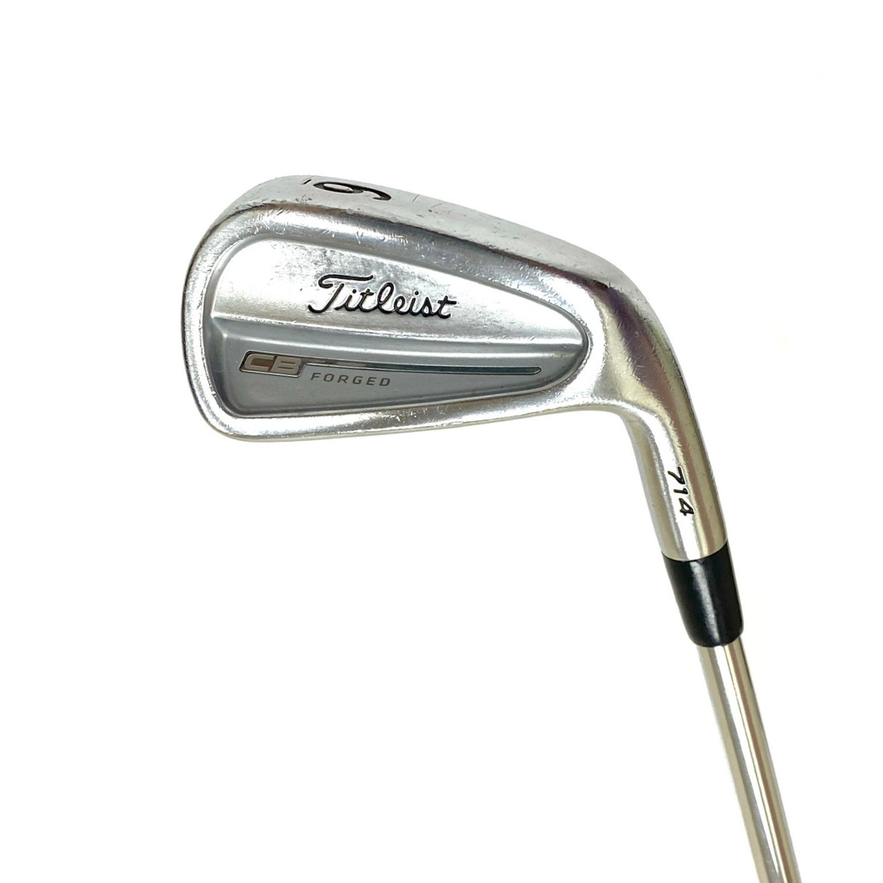 Used Titleist 714 CB FORGED 6 Iron Stiff Flex Steel Shaft