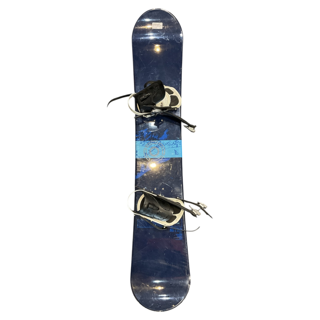 Used Nitro ALL TERRAN SERIES 159CM Mens Board/Bindings Navy Blue