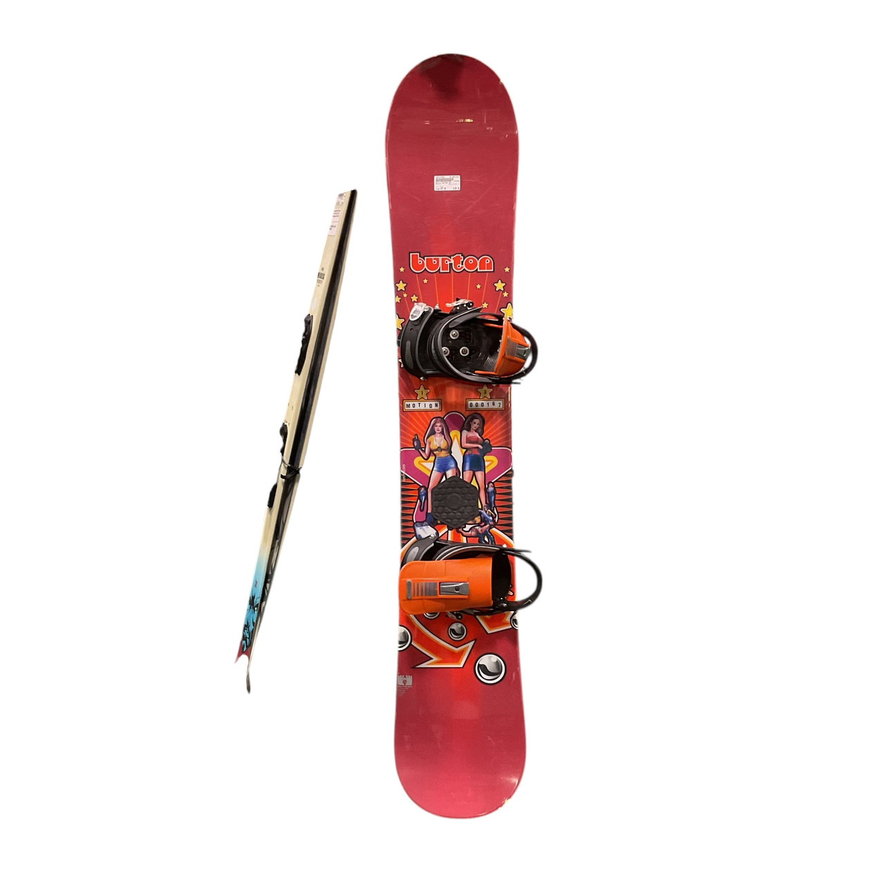 Used Burton MOTION 167 Mens Board/Bindings Black 167 cm