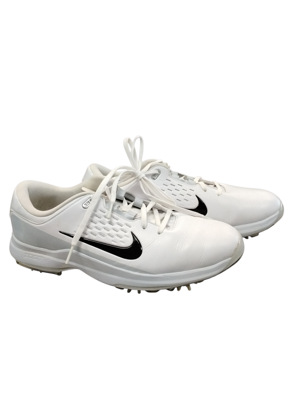 新品 NIKE ゴルフシューズ TW71 Used Nike TW71 Mens Golf Shoes White Senior 9.5