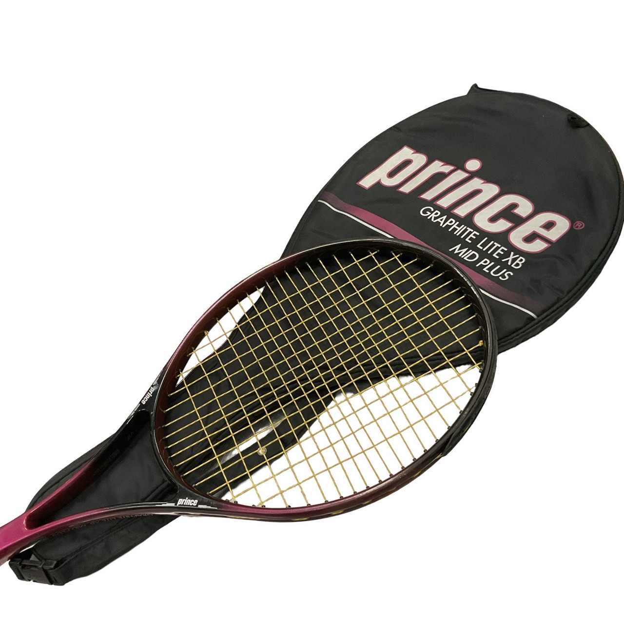 Used Prince GRAPHITE LITE XB MID PLUS Womens Tennis Racquet Purple