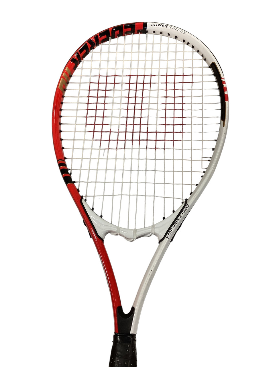 Used Wilson FEDERER 110 Adult Tennis Racquet Red 4 3/8