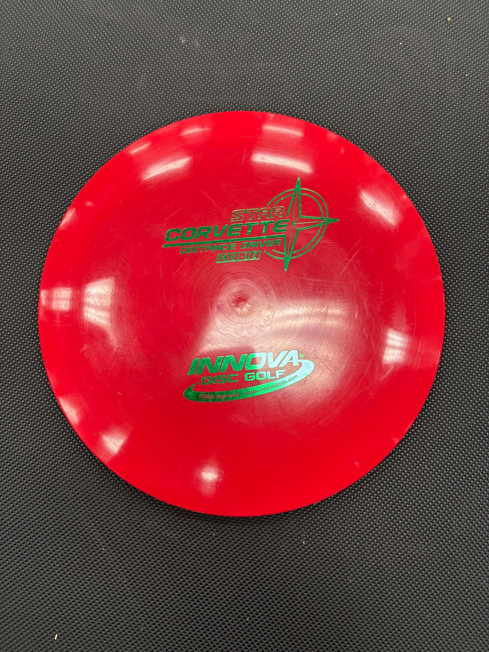 Used Innova STAR CORVETTE Disc Golf Driver Red