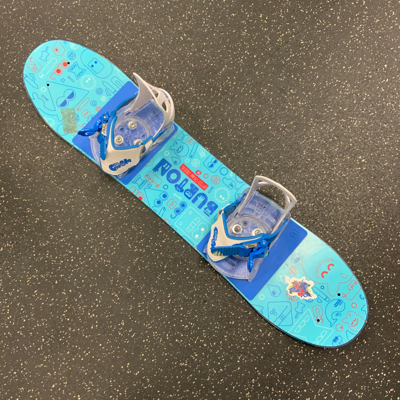 Used Burton AFTER SCHOOL SPECIAL Boys Board/Binding Royal Blue 90 cm