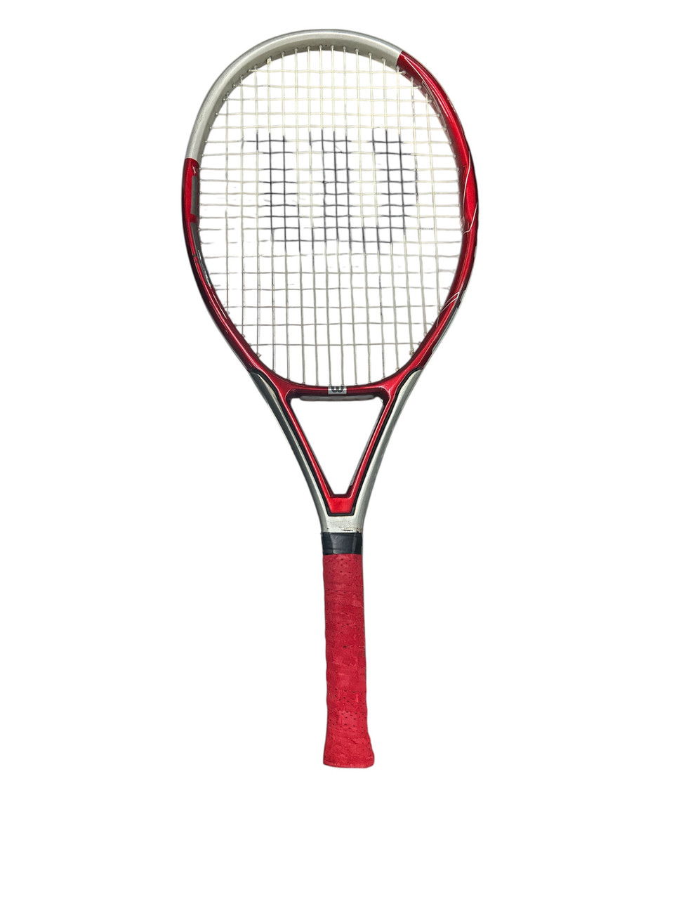 Used Wilson TRIAD 5 Adult Tennis Racquet Red 4 1/4