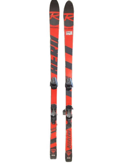 Used Rossignol HERO MOGUL Mens Skis Only Black And Orange 165 cm
