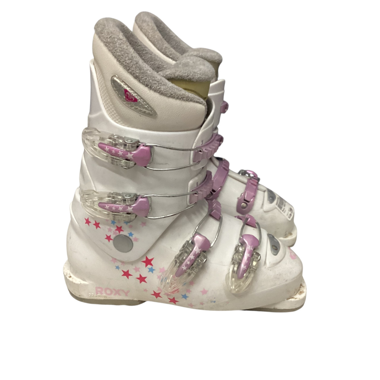 Used Roxy ROXY DH BOOT Girls DH Ski Boot White 235 MP - J05.5 - W06.5
