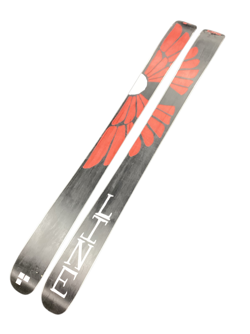 Used LINE POLLARDS OPUS Mens DH Ski/Binding White 182 cm
