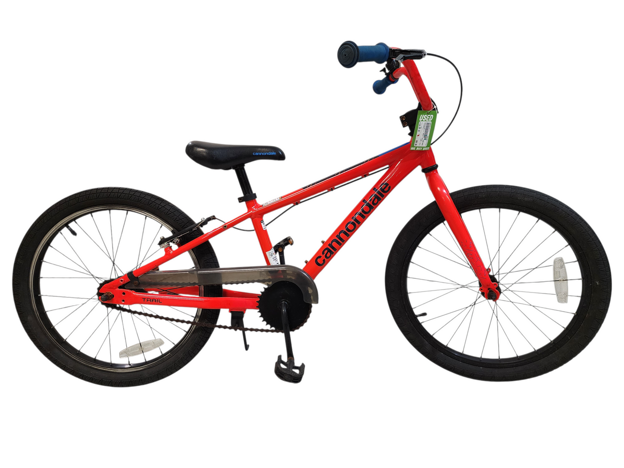 Used Cannondale TRAIL BMX Bike Boys Red 20
