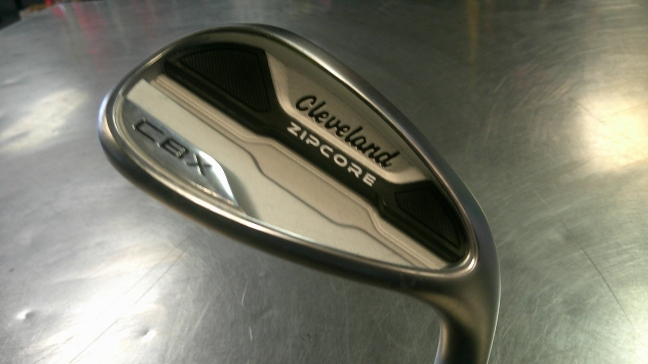 Used Cleveland ZIPCORE CBX Golf Wedge Mens RH 54 Degree display picture 1