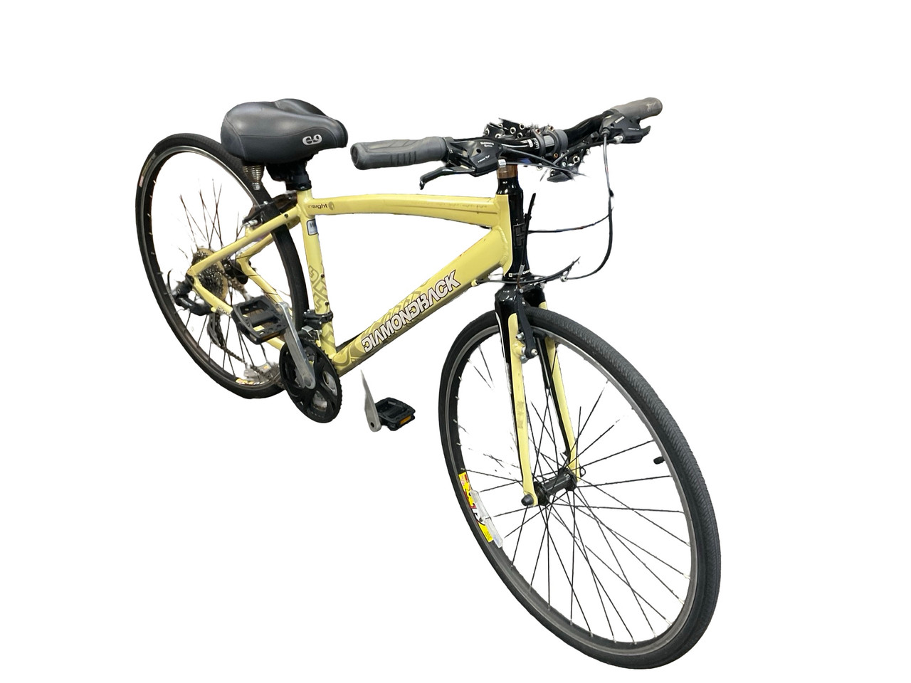 Used Diamondback INSIGHT 1 Road Bike Womens Yellow 53-55cm - MD Frame