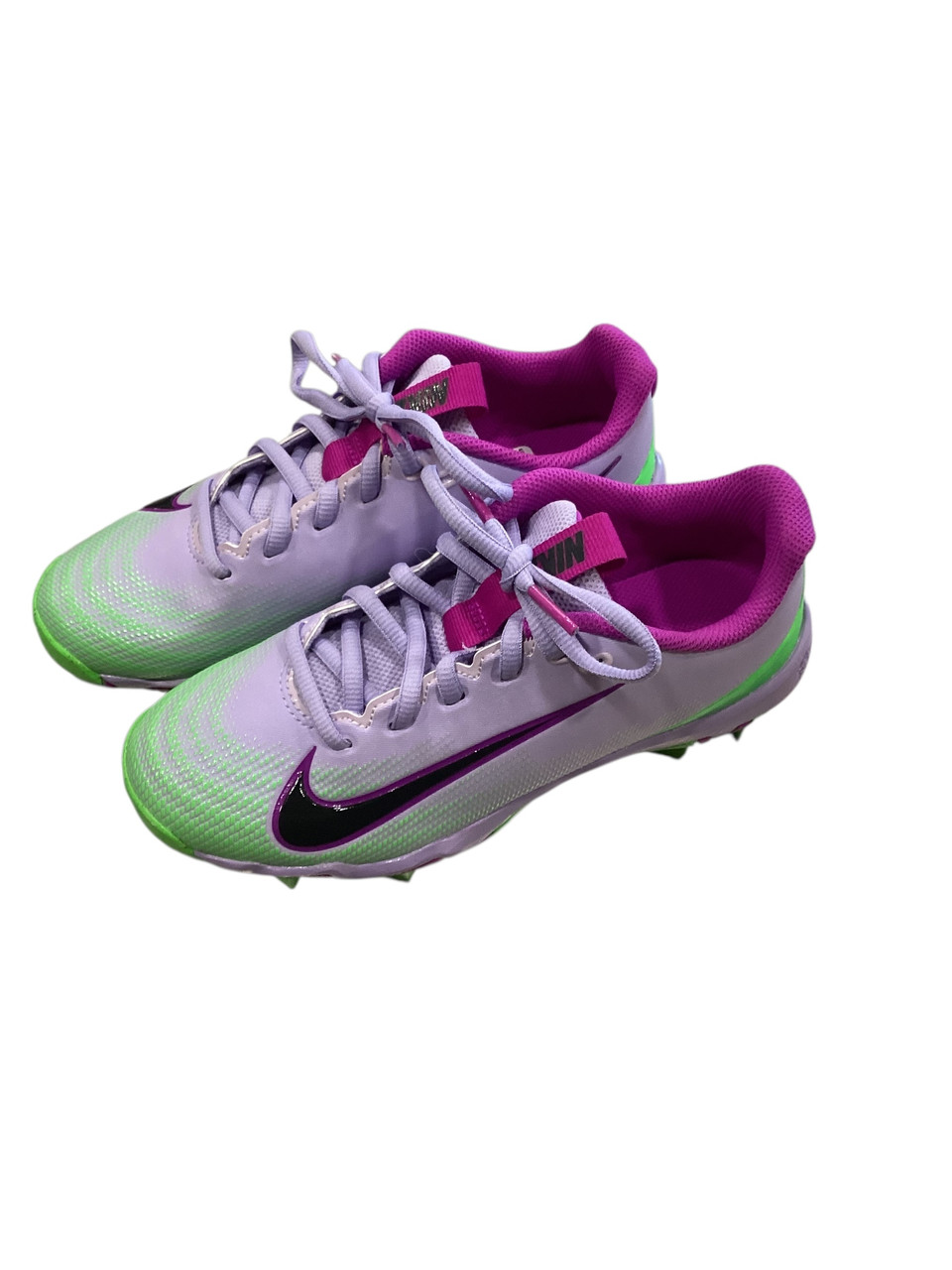 Used Nike VAPOR SHARK 3 BB/SB Cleats Purple Junior 03