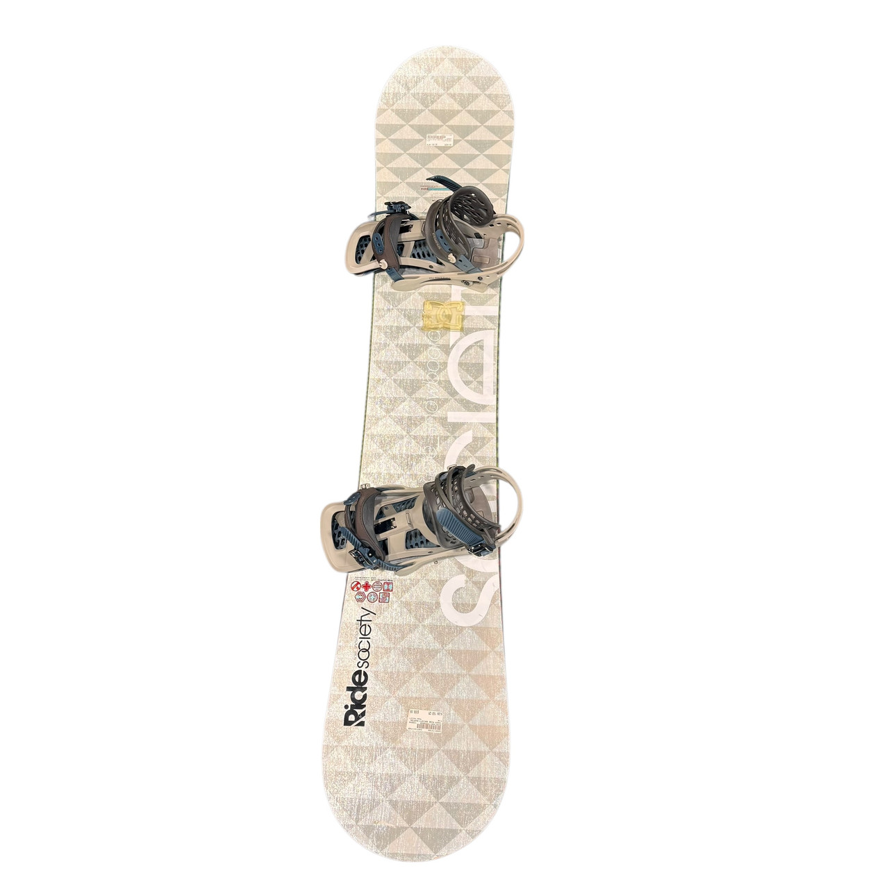 ride 160 snowboard Manic 24/25 – The Quadratic Sidecut improves turn initiation/exit and edge grip Used Ride SOCIETY Mens Board/Bindings
