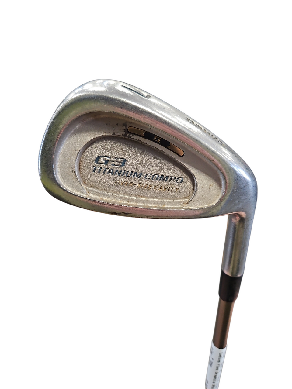 Used Daiwa G3 TITANIUM COMBO OS Women Individual Iron RH 7 Iron