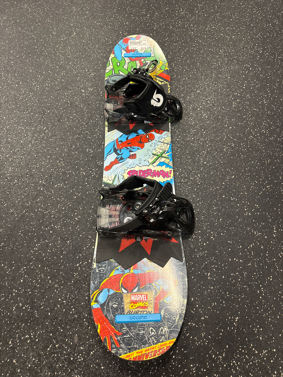 Used Burton MARVEL COMICS Boys Board/Binding Royal Blue 90 cm