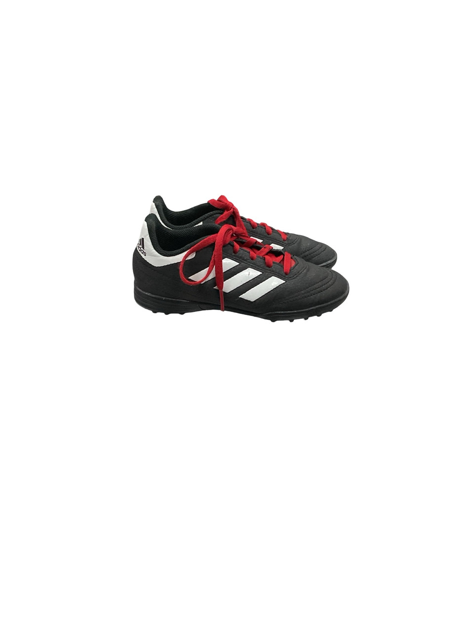 Used Adidas SGC 753002 Soccer Turf Shoes Black Youth 13.0