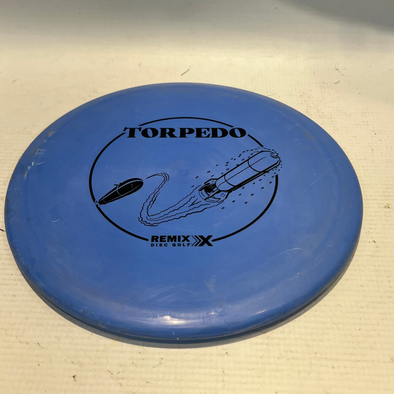Used TORPEDO REMIX DISC GOLF Disc Golf Mid Range Royal Blue