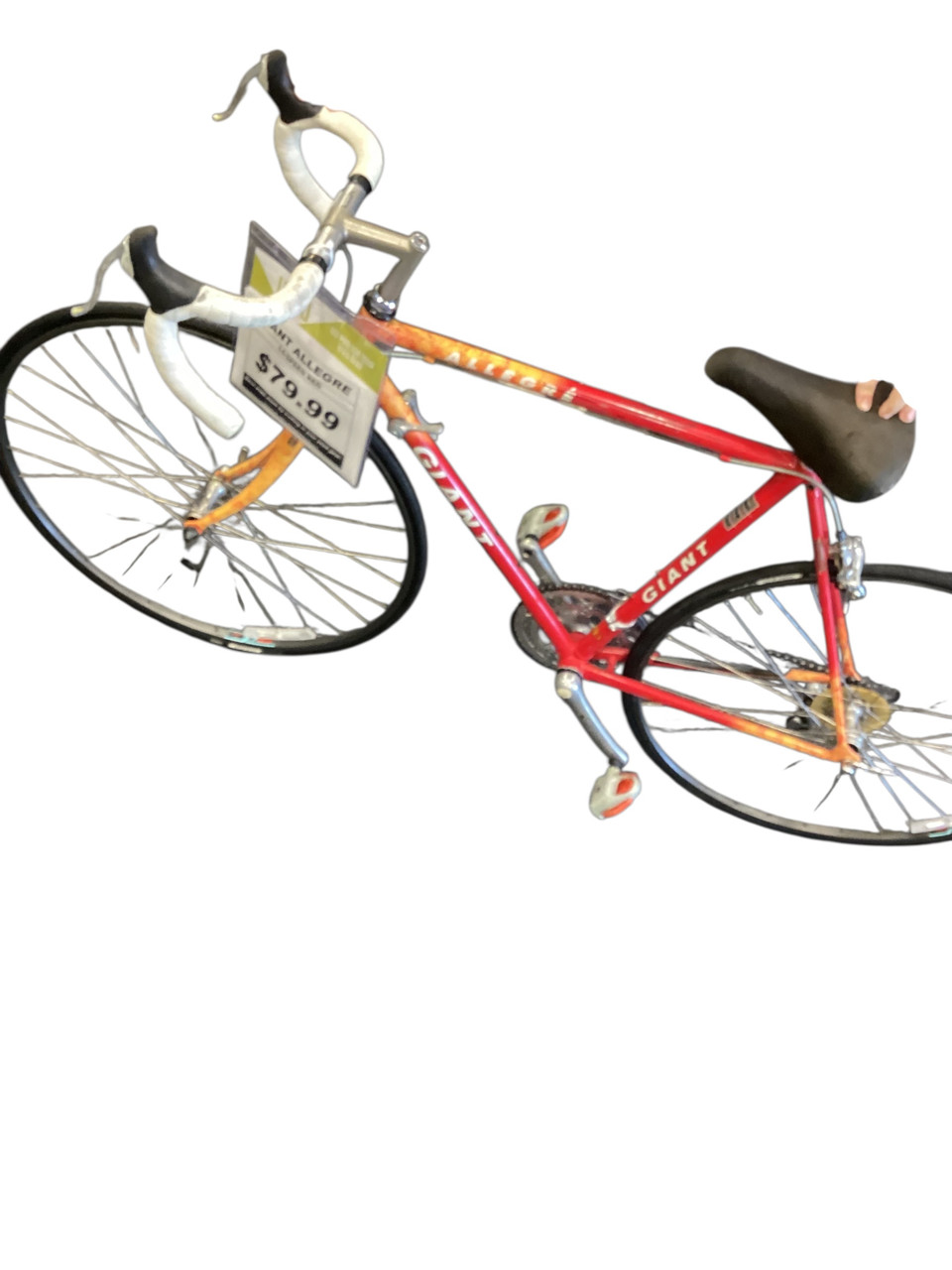 Used Giant ALLEGRE Road Bike Mens Red 54-55cm - MD Frame