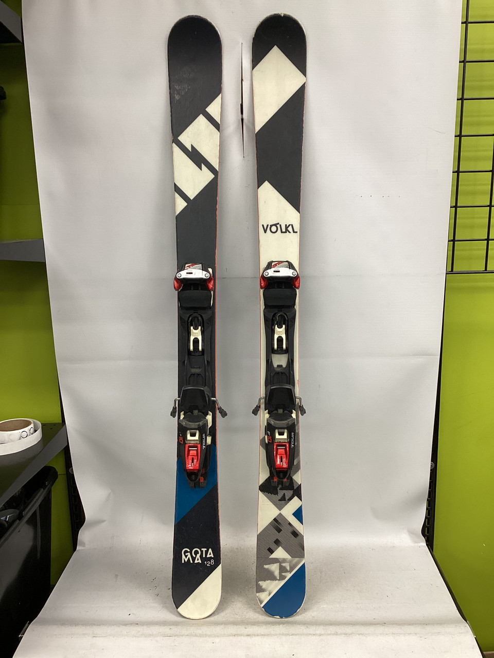 Used Volkl GOTAMA Boys DH Ski/Binding None 128 cm