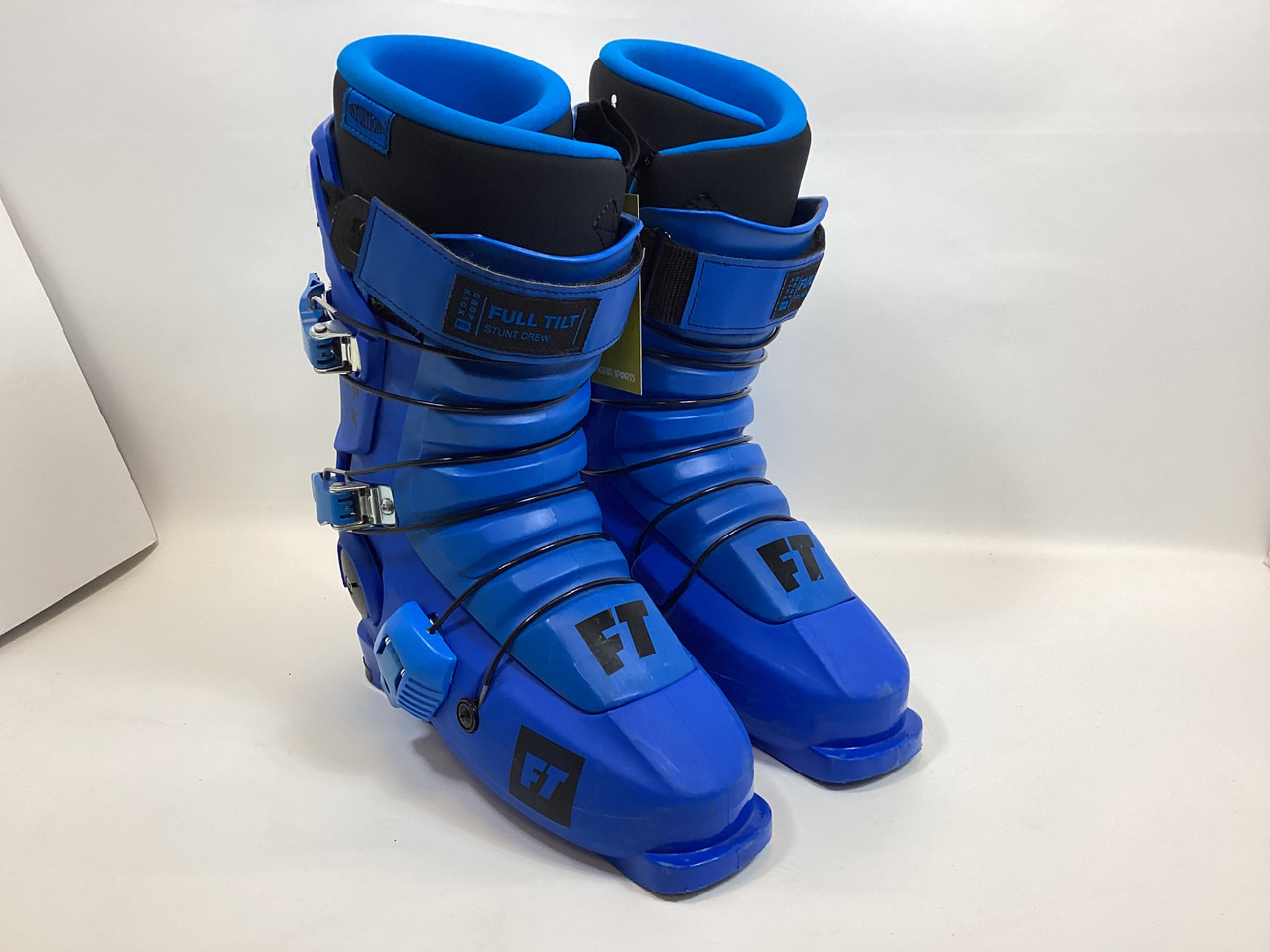 Used Full Tilt DROP KICK PRO Mens DH Ski Boot Royal Blue 265 MP