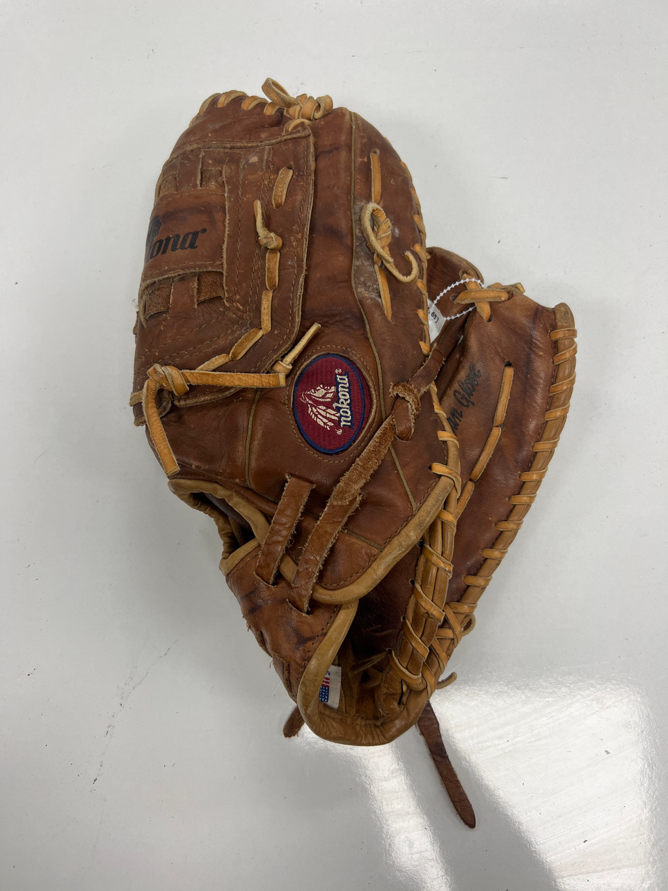 Used Nokona AMG 175 BB/SB Glove RH Throw Brown 12