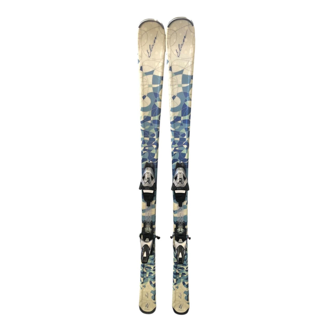 Used Elan ZEST Womens DH Ski/Binding White 152 cm